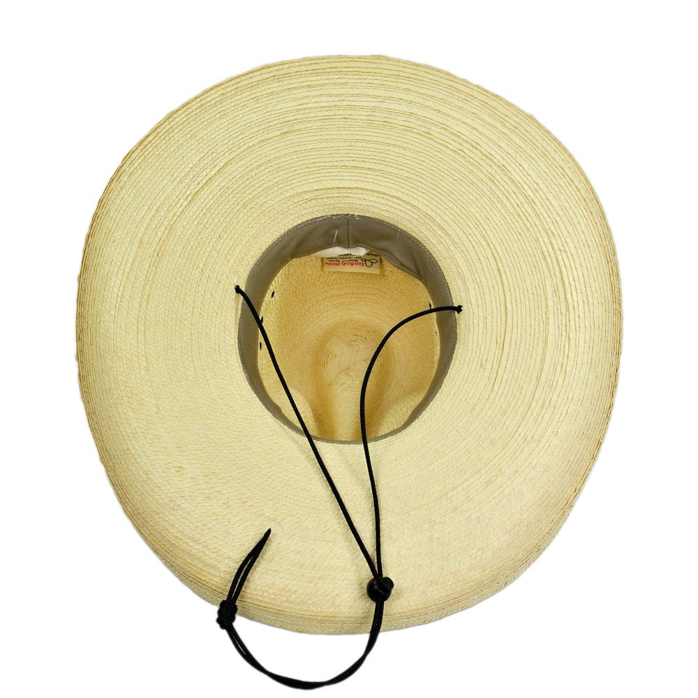Stylish Gus Widebrim Guatemalan Palm Leaf Straw Hat for Women & Men - Perfect for Beach, Summer Vacation, and Outdoor Activities