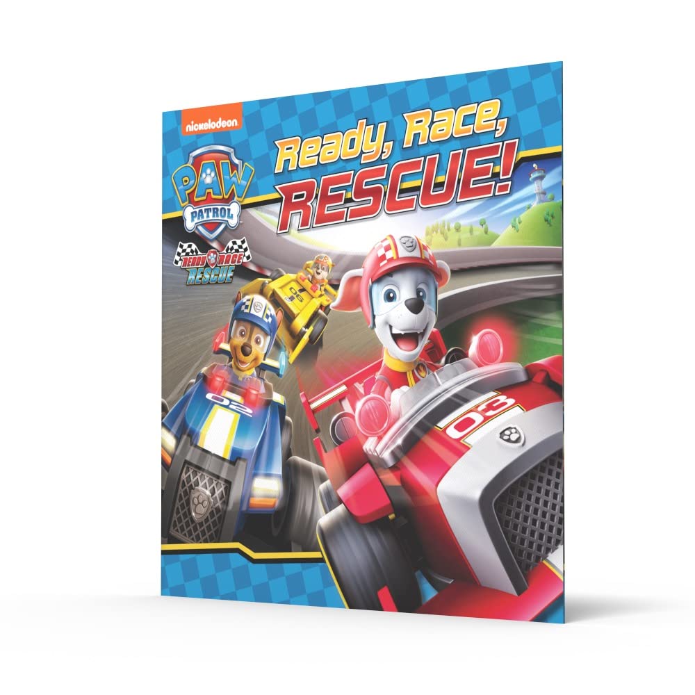 PAW Patrol Ready, Race, Rescue! Illustrated Story Book for Kids Ages 2-5 – Nickelodeon TV Series Adventure Picture Book | Perfect for Bedtime Stories, Early Reading & Gift Ideas