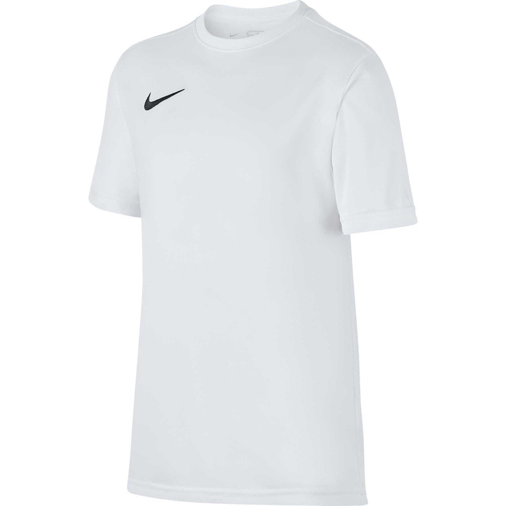 Nike Youth Park VII Game Jersey - White - Breathable & Lightweight Soccer Jersey for Kids - Perfect for Youth Soccer Matches, Training & Team Sports