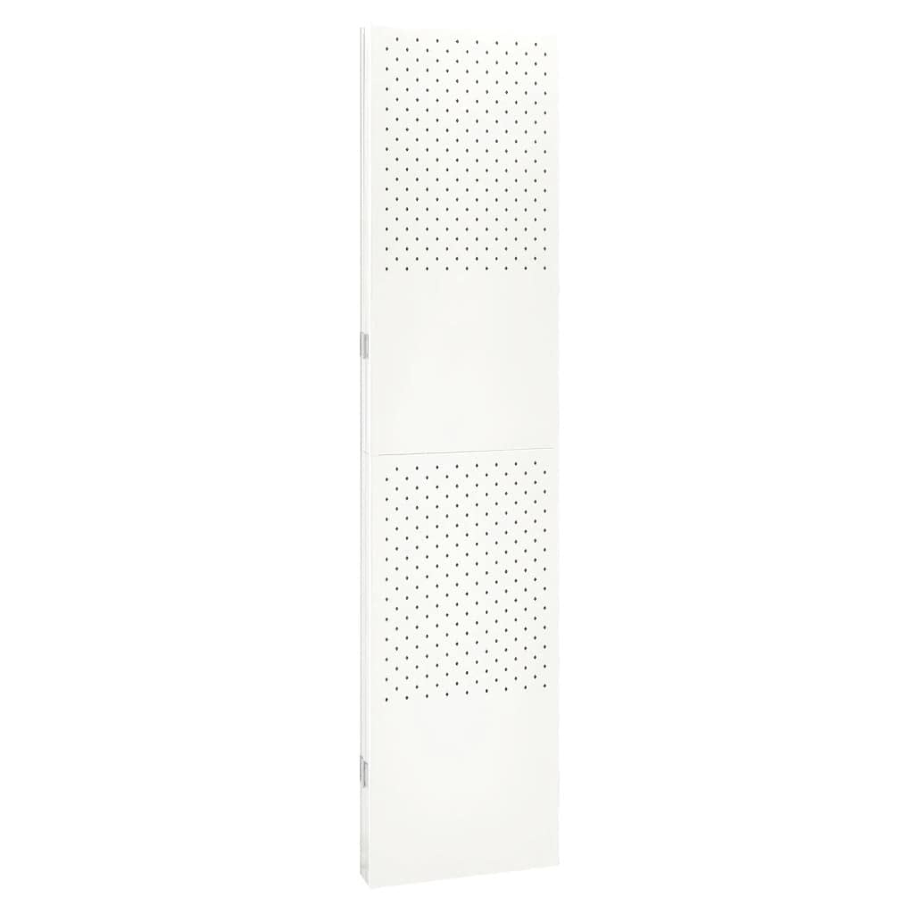 3-Panel Steel Room Divider - 47.2