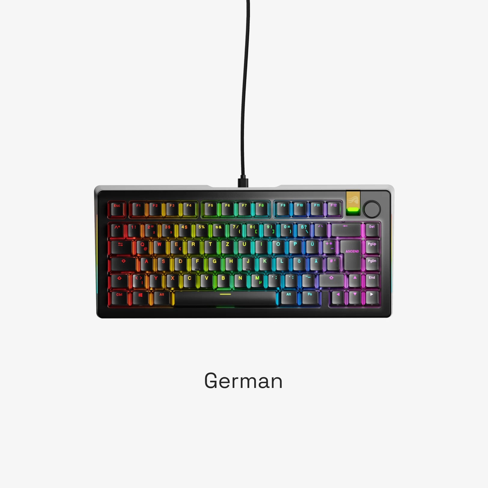 GMMK 3 PRO HE Prebuilt Mechanical Gaming Keyboard - 96% Layout, Hot-Swappable Switches, RGB Backlit - Perfect for Esports, Programming & Office Work