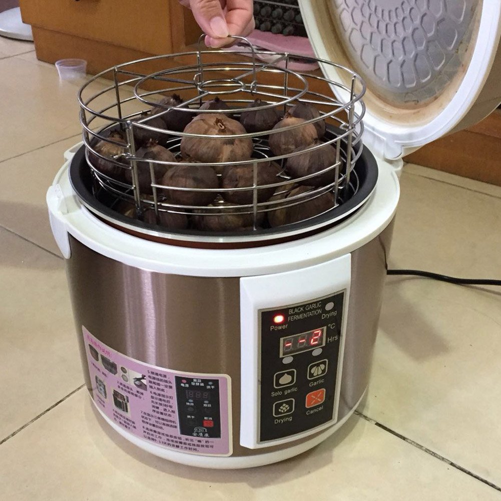 5L Black Garlic Fermenter Machine - MLGB Fully Automatic Smart Garlic Maker with Multi-Clove Cooking, FCC & UL Certified - Perfect for Home Kitchens & Gourmet Cooking