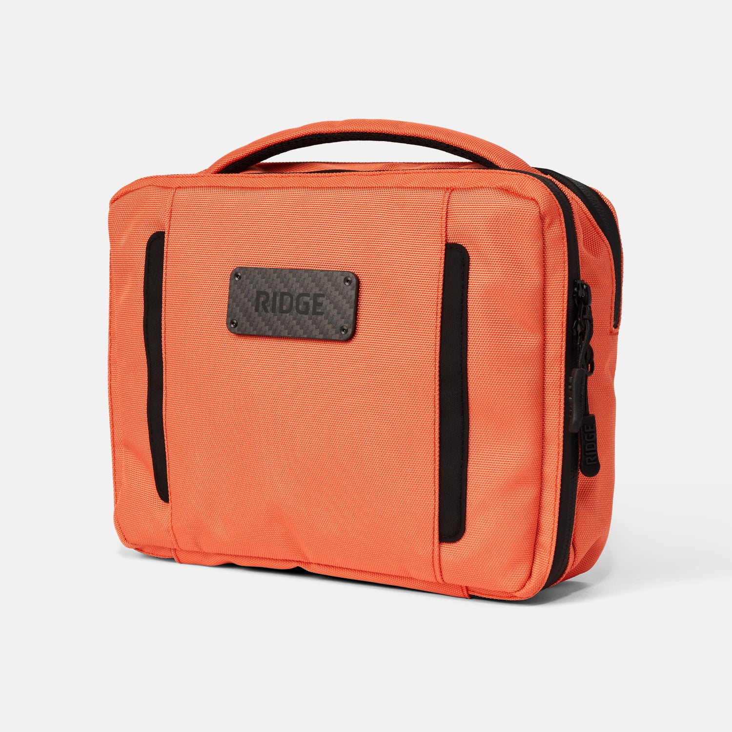 Premium Ridge Toiletry Kit for Travel - Basecamp Orange Water-Resistant Organizer | Perfect for Camping, Gym & Business Trips