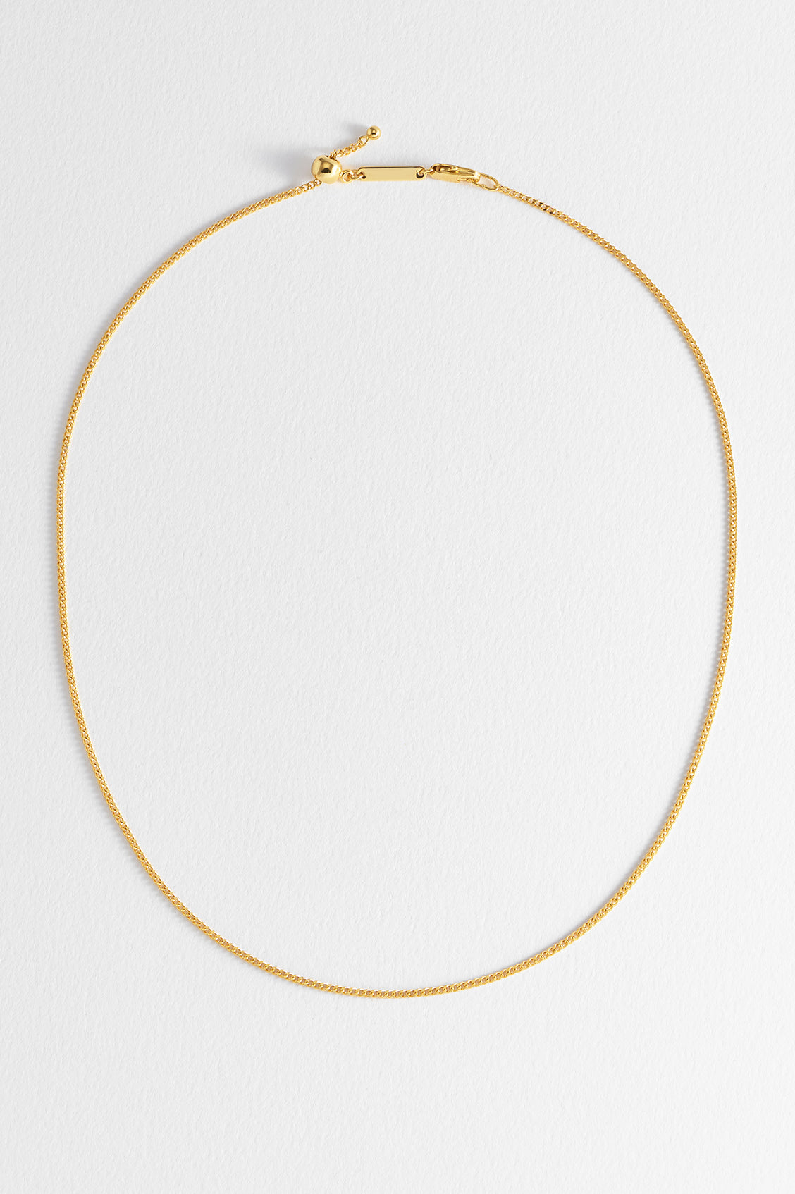 18K Gold Plated Curb Chain Necklace for Women - Elegant Cuban Link Choker | Perfect for Layering, Gift Giving & Everyday Wear
