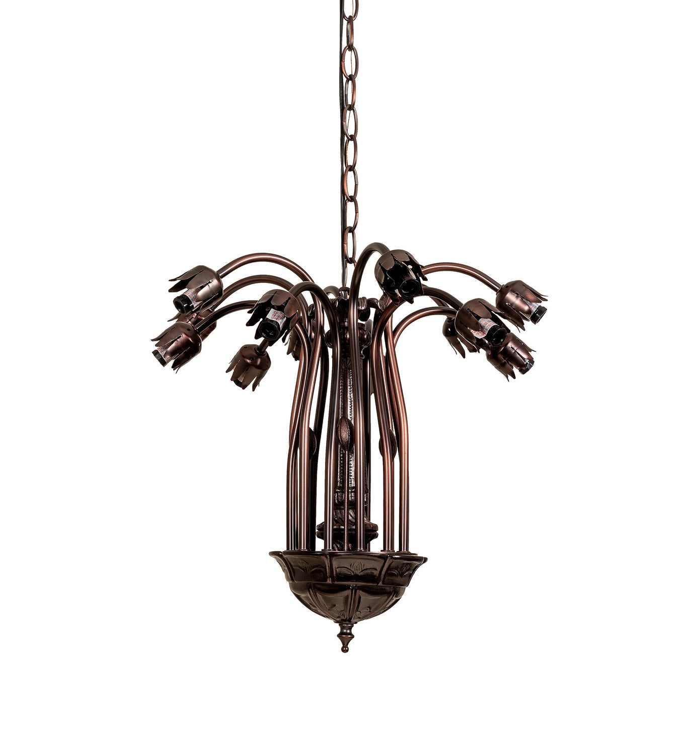 12-Light Crystal Chandelier - Modern Ceiling Lighting Fixture for Dining Room, Bedroom & Living Room Decor | Elegant Home Lighting Solution
