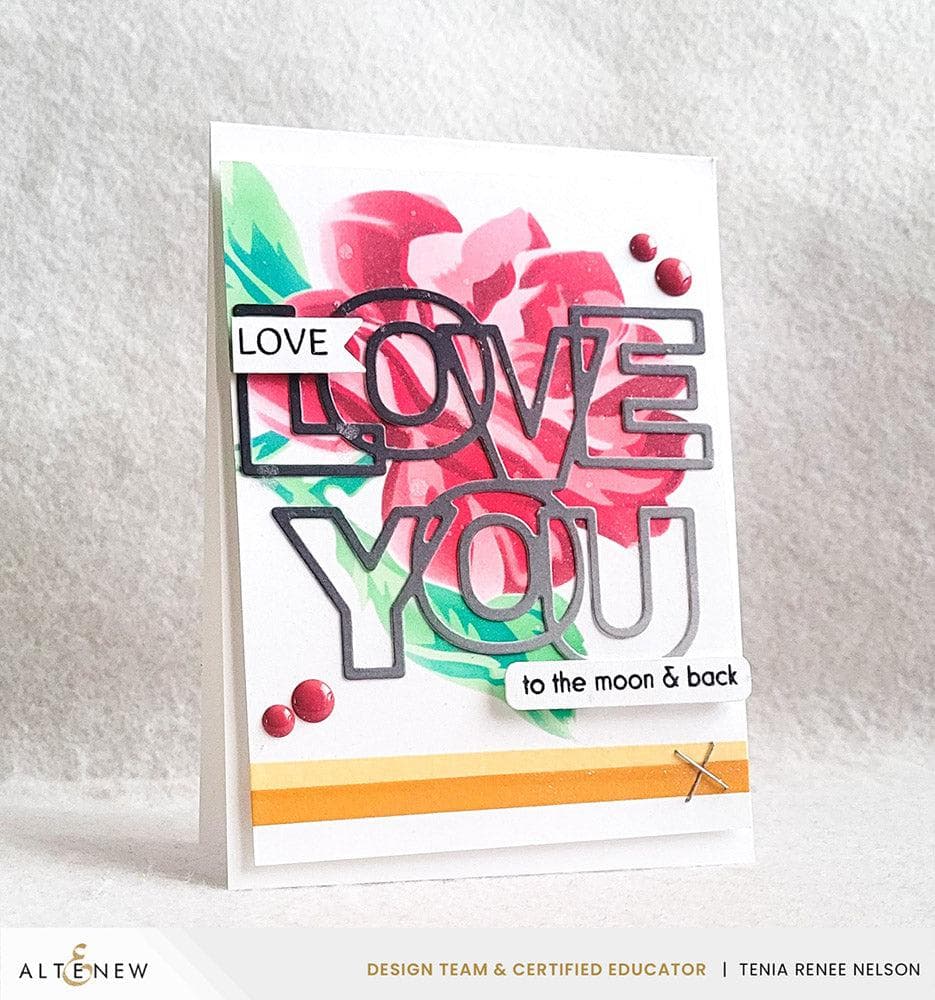 Outlined Love You Die T-Shirt - Trendy Graphic Tee for Casual Wear, Street Style & Everyday Outfits