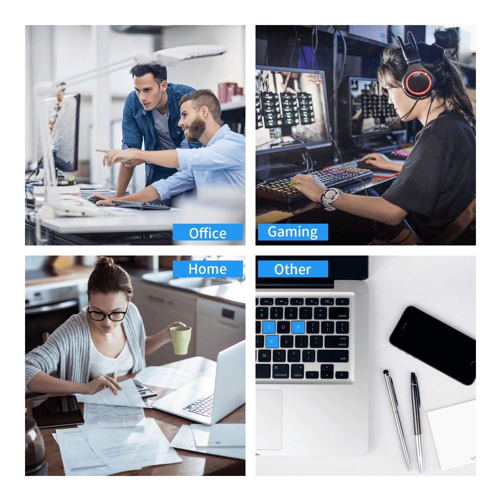 Custom Photo Mouse Pad 11.8x9.8 Inch - Personalized Collage Mouse Mat with Text/Image - Unique Gaming & Office Desk Accessory - Perfect Gift for Christmas, Valentine's Day, Birthday & Anniversary - Great for Work, Gaming & Home Office Use