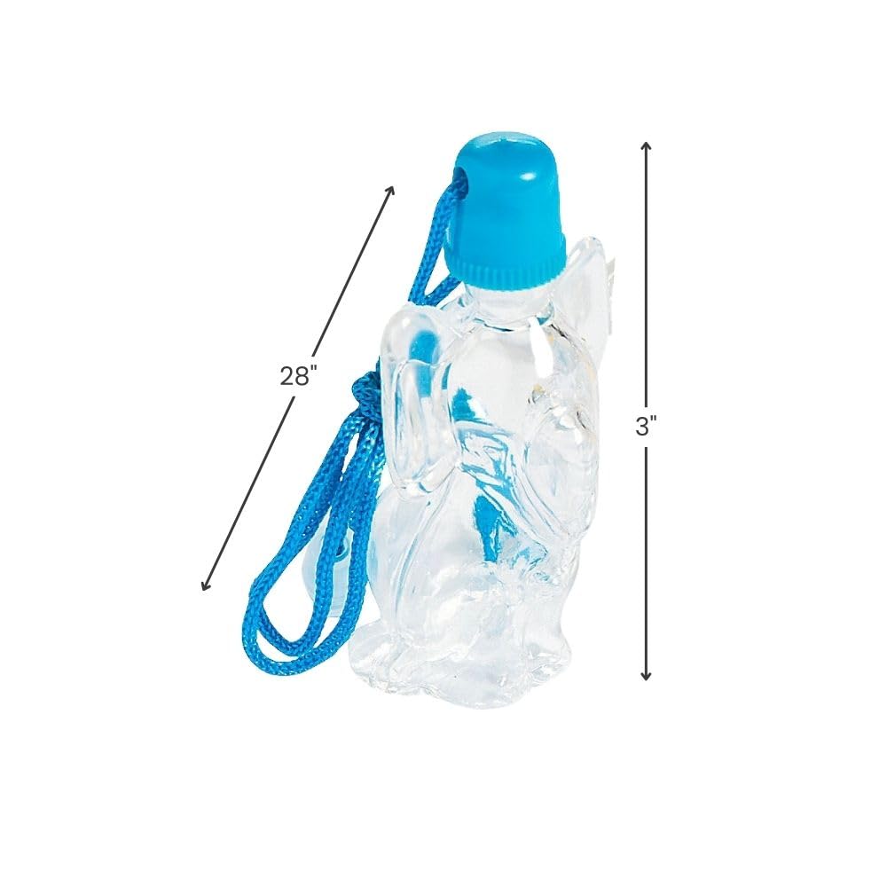 Fun Express Safari Sand Art Bottle Necklaces - DIY Craft Kits for Kids, Vacation Bible School (VBS) Supplies & Home Decor | Perfect for Summer Camps, Sunday School Activities & Creative Family Bonding