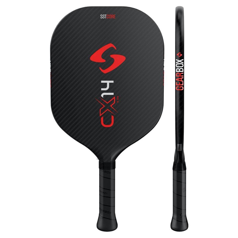 CX14H 8.0oz Pickleball Paddle - Premium Carbon Fiber Face with Comfort Grip | Red | Ideal for Indoor & Outdoor Games, Tournaments & Recreational Play