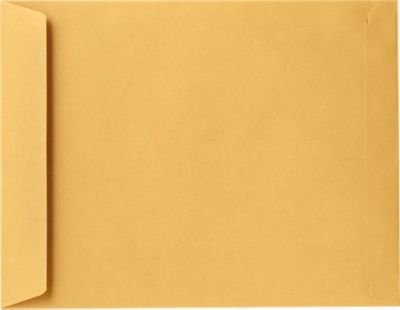 LUXPaper 10 x 13 Open End Envelopes - Brown Kraft Paper Envelopes (24lb Text Weight, Pack of 250) for Mailing, Invitations, Business Correspondence & Office Supplies