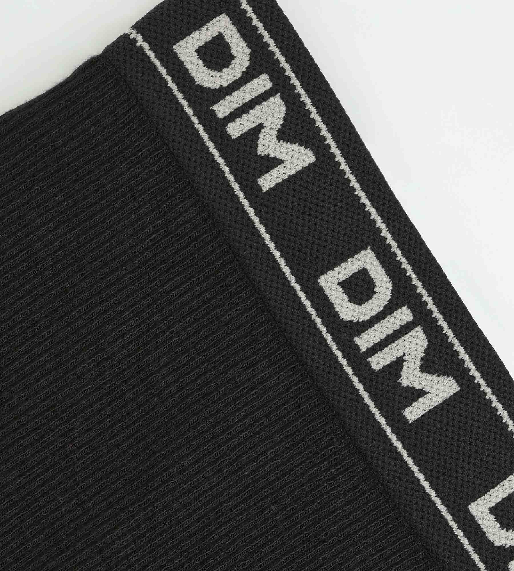 Boys' Modal Cotton Ribbed Boxer Briefs - Black | Dim Icons | Soft & Breathable Underwear for Kids, Comfortable for School & Playtime