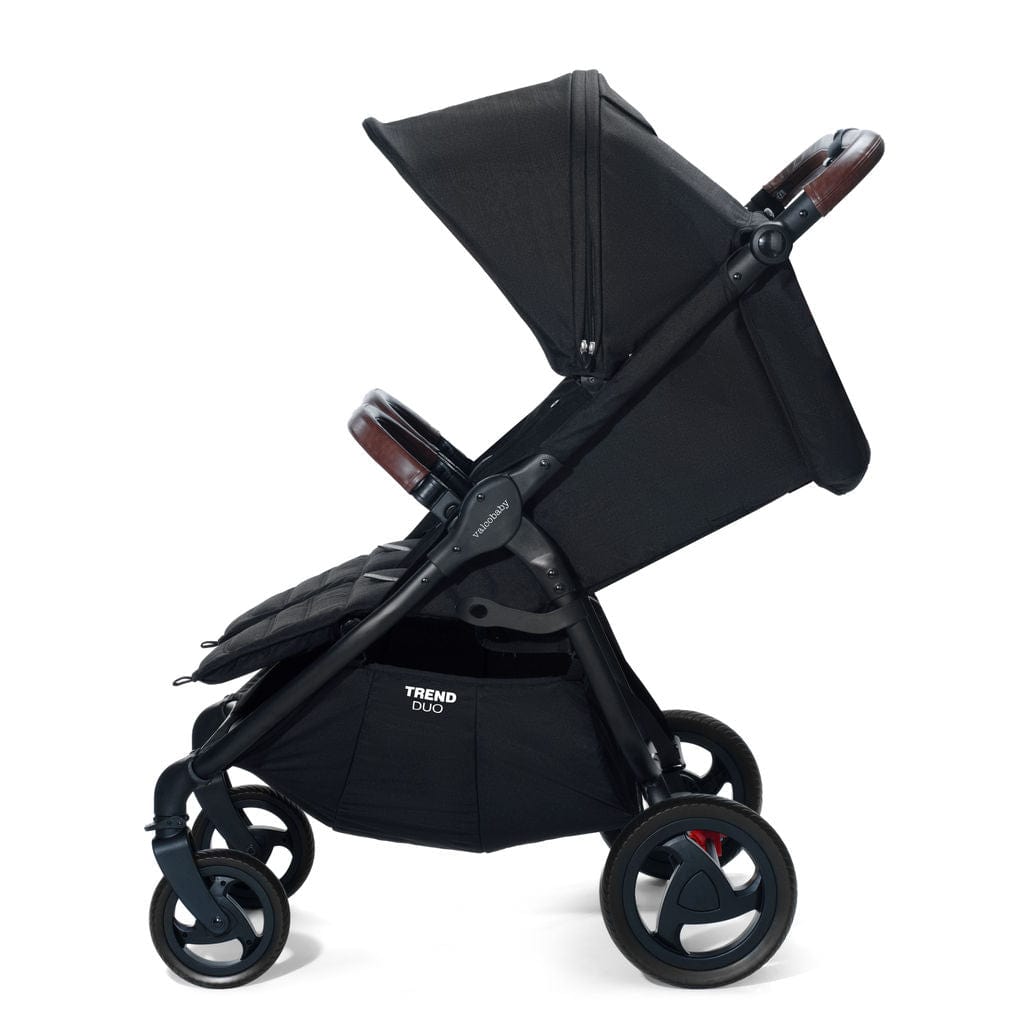 Valco Baby Duo Trend Double Stroller - Lightweight Compact Side by Side Stroller for Twins & Toddlers | Perfect for Shopping, Travel & Outdoor Adventures