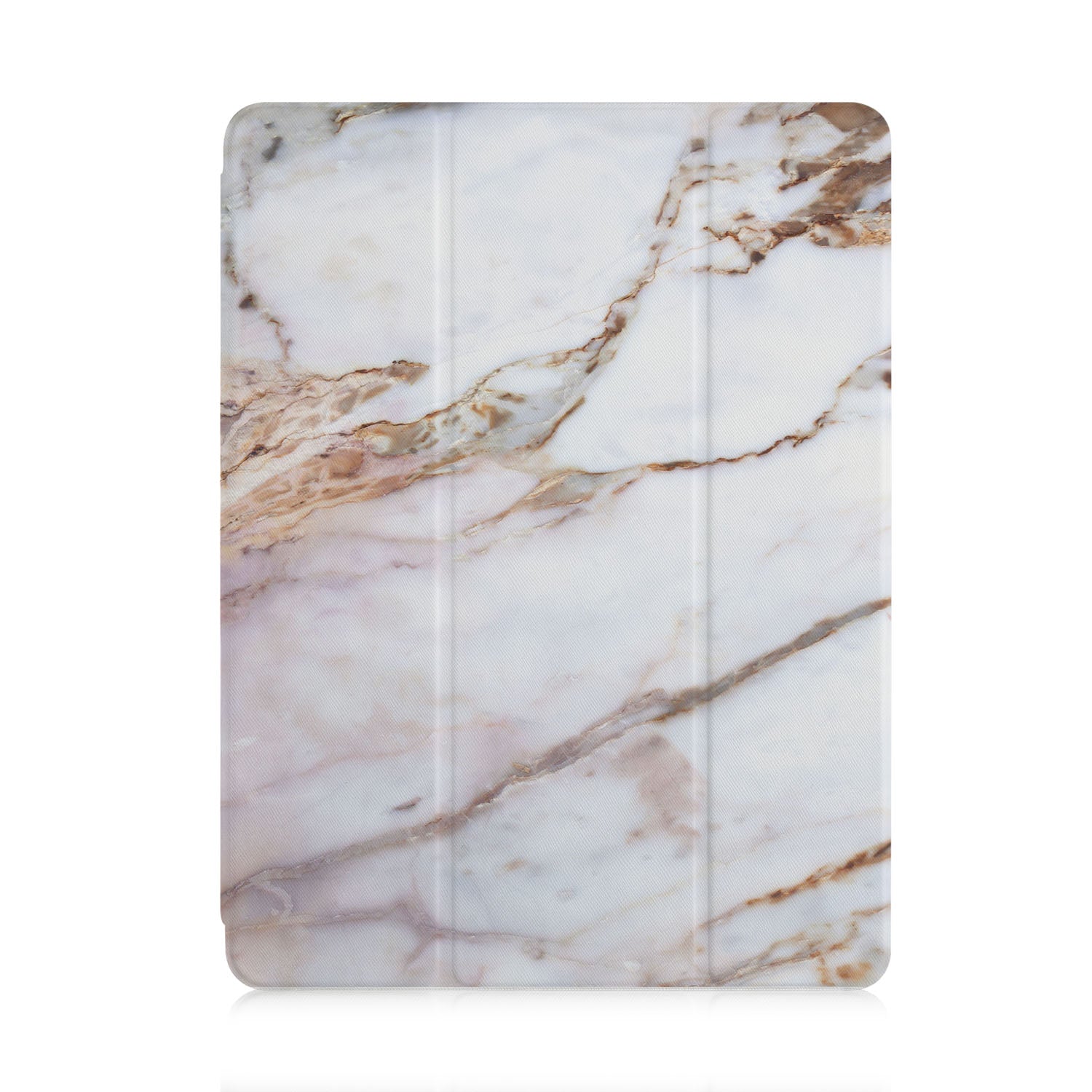 Premium Marble iPad Trifold Case - Slim Protective Cover for iPad Air/Pro with Auto Sleep/Wake | Perfect for Work, Travel & Home Use