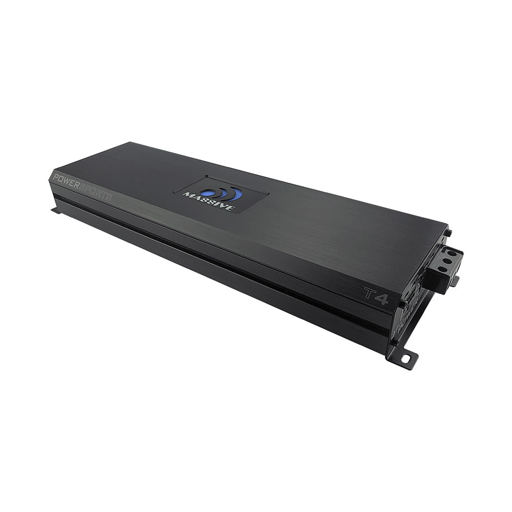 2000W T4 Mono Block Marine Amplifier - 1 Ohm Stable High Power Car Audio Amp for Boats, Cars & Trucks - Perfect for Marine, Off-Road & Outdoor Sound Systems