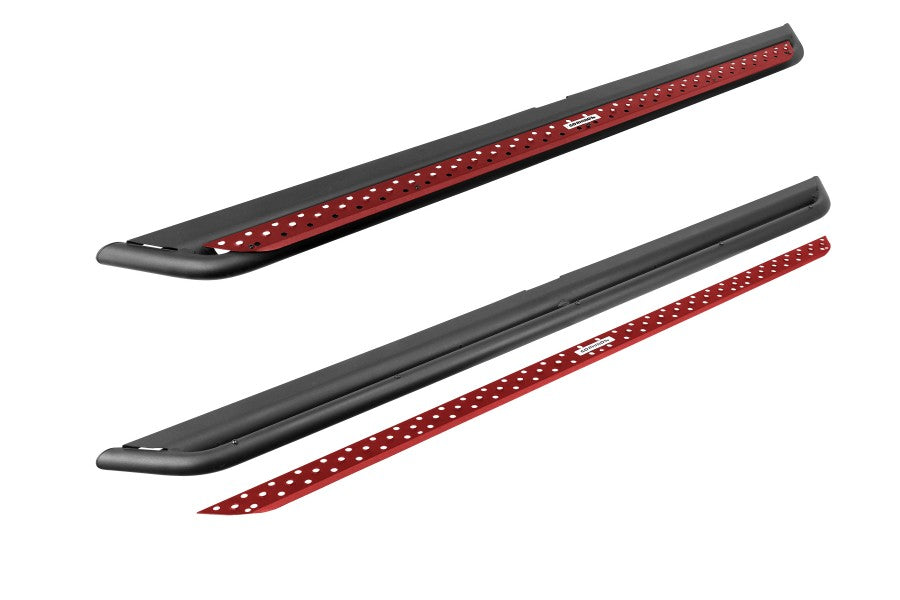2021-2025 Ford Bronco 2 Door Go Rhino Dominator Xtreme DSS Side Steps/Slider - 57 Inch Running Boards | Off-Road Protection & Easy Entry for SUV Adventures