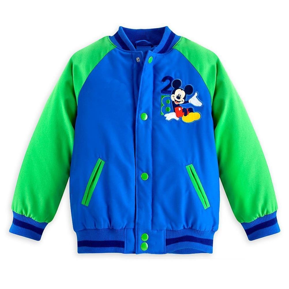 Disney Mickey Mouse Varsity Jacket for Boys - Cute Cartoon Character Coat for Kids - Perfect for School, Halloween Costume & Disney Theme Parties