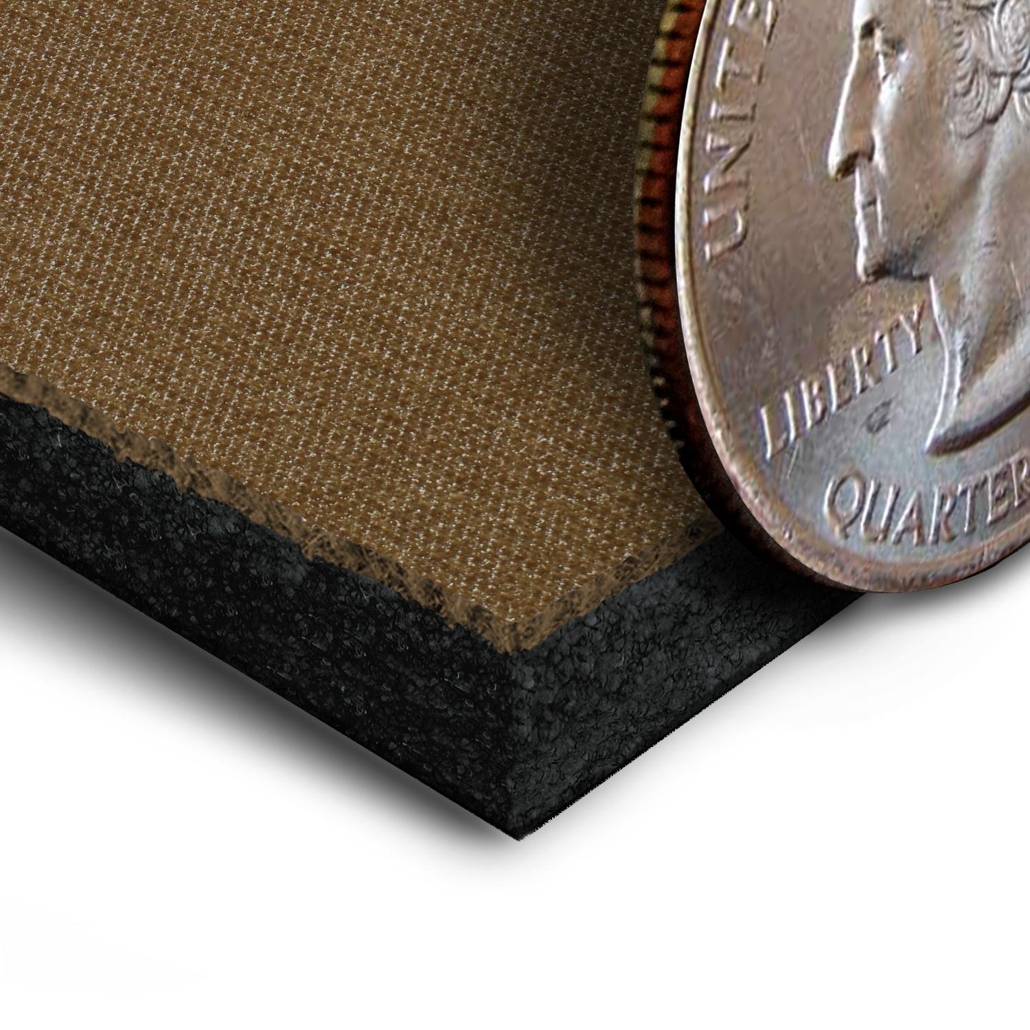 Coverking Custom Fit Rear 60/40 Bench Seat Cover for Jeep Wrangler (2018-2023) - Premium Velour Fabric in Beige | Waterproof & Anti-Slip Protection | Perfect for Off-Roading, Camping & Daily Commute