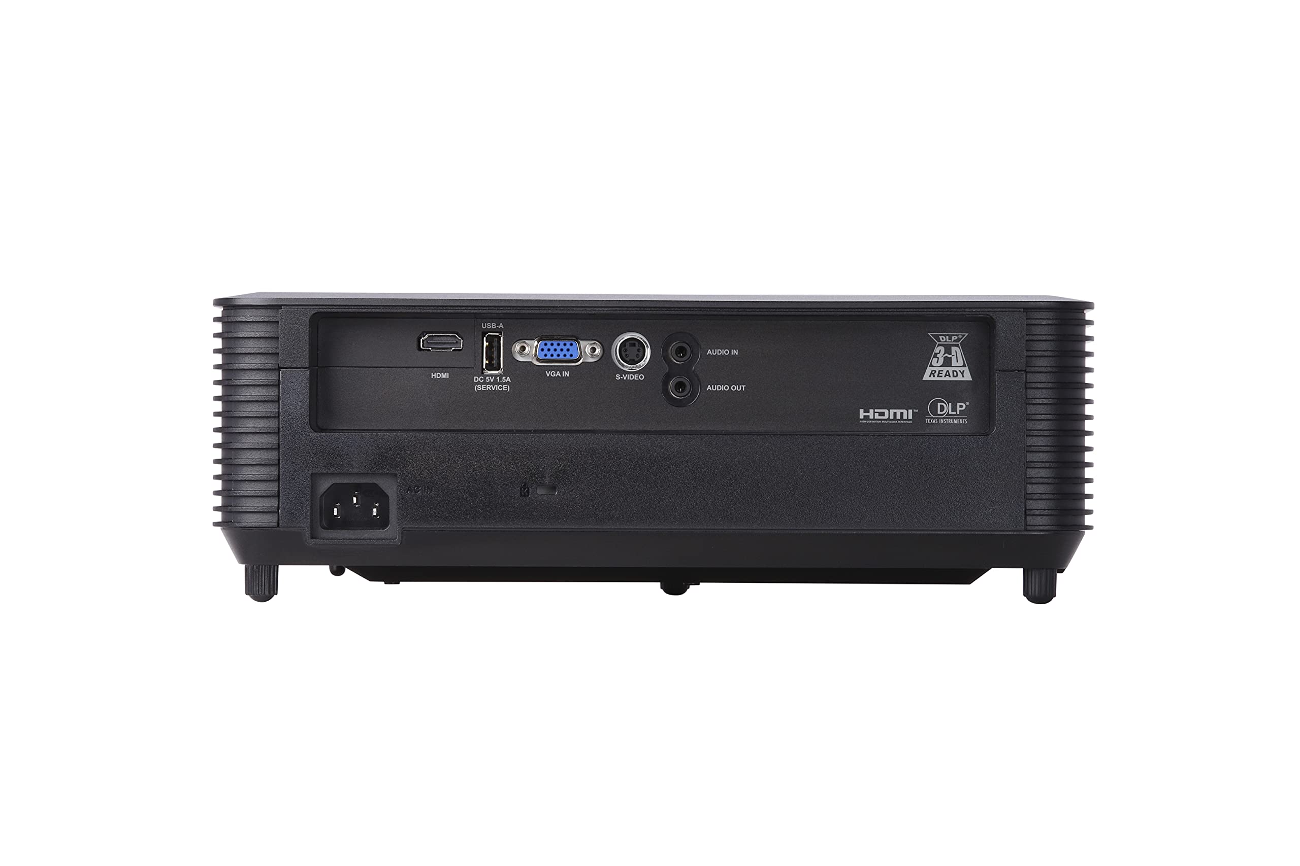 InFocus Genesis IN112AA 3D DLP Projector - 4:3 Aspect Ratio, 3600 Lumens, HD Ready for Home Theater, Business Presentations & Gaming