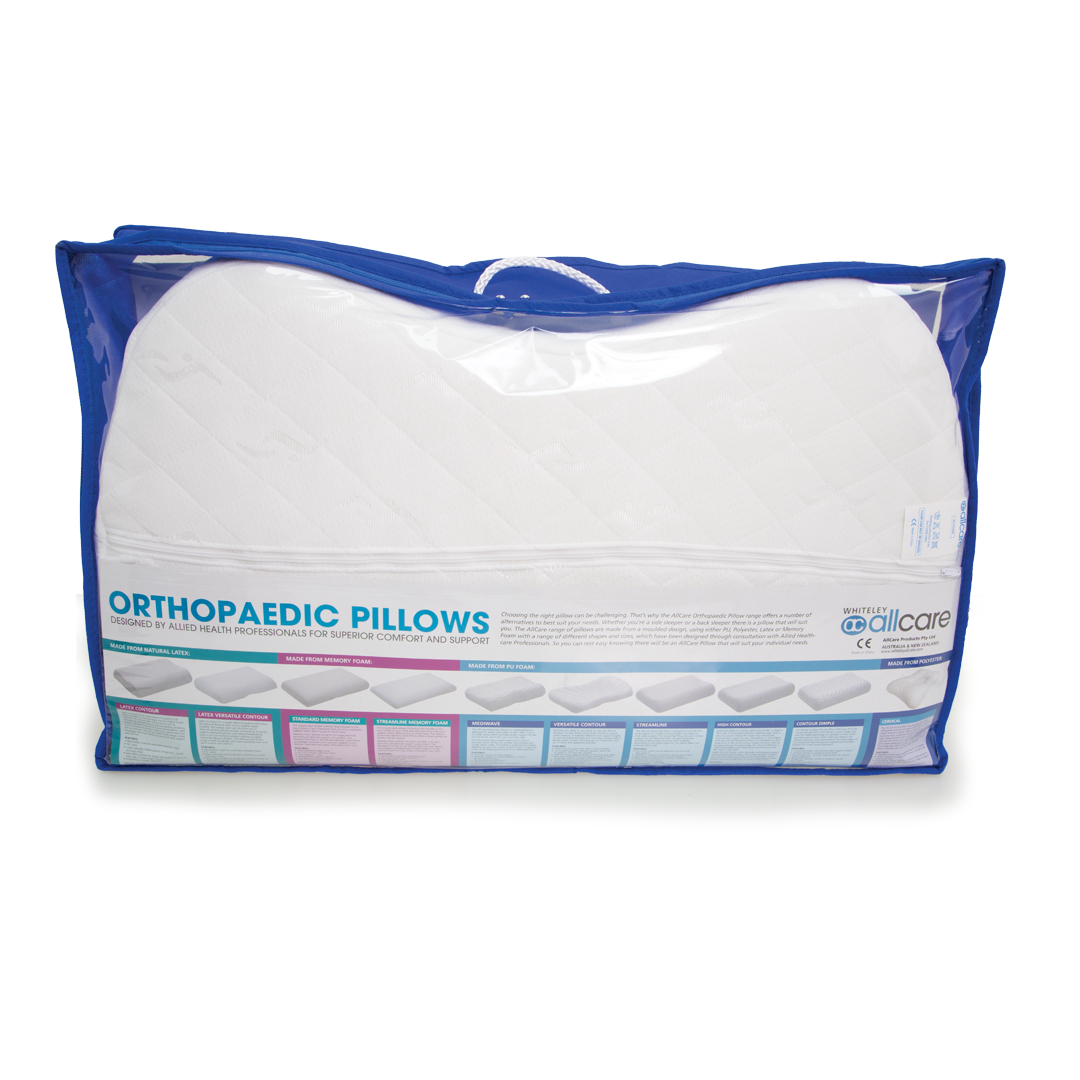 Allcare Versatile Pillow - Orthopedic Support for Neck, Back & Shoulder Pain Relief - Perfect for Sleeping, Travel, Office & Home Use