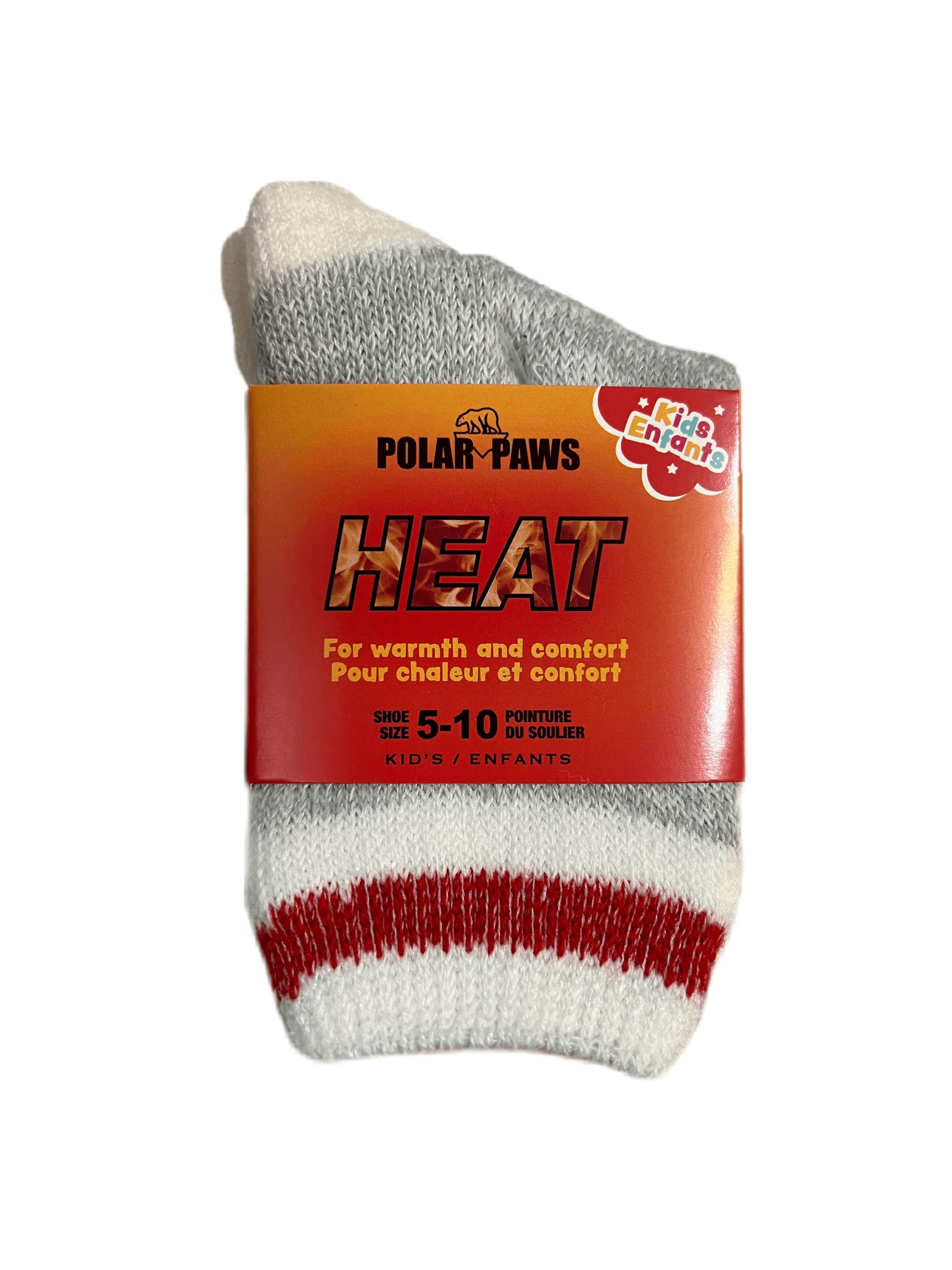 Kids Brushed Thermal Socks for Shoes Size 5-10 - Warm Winter Socks for Boys & Girls - Perfect for School, Outdoor Play & Cold Weather Activities