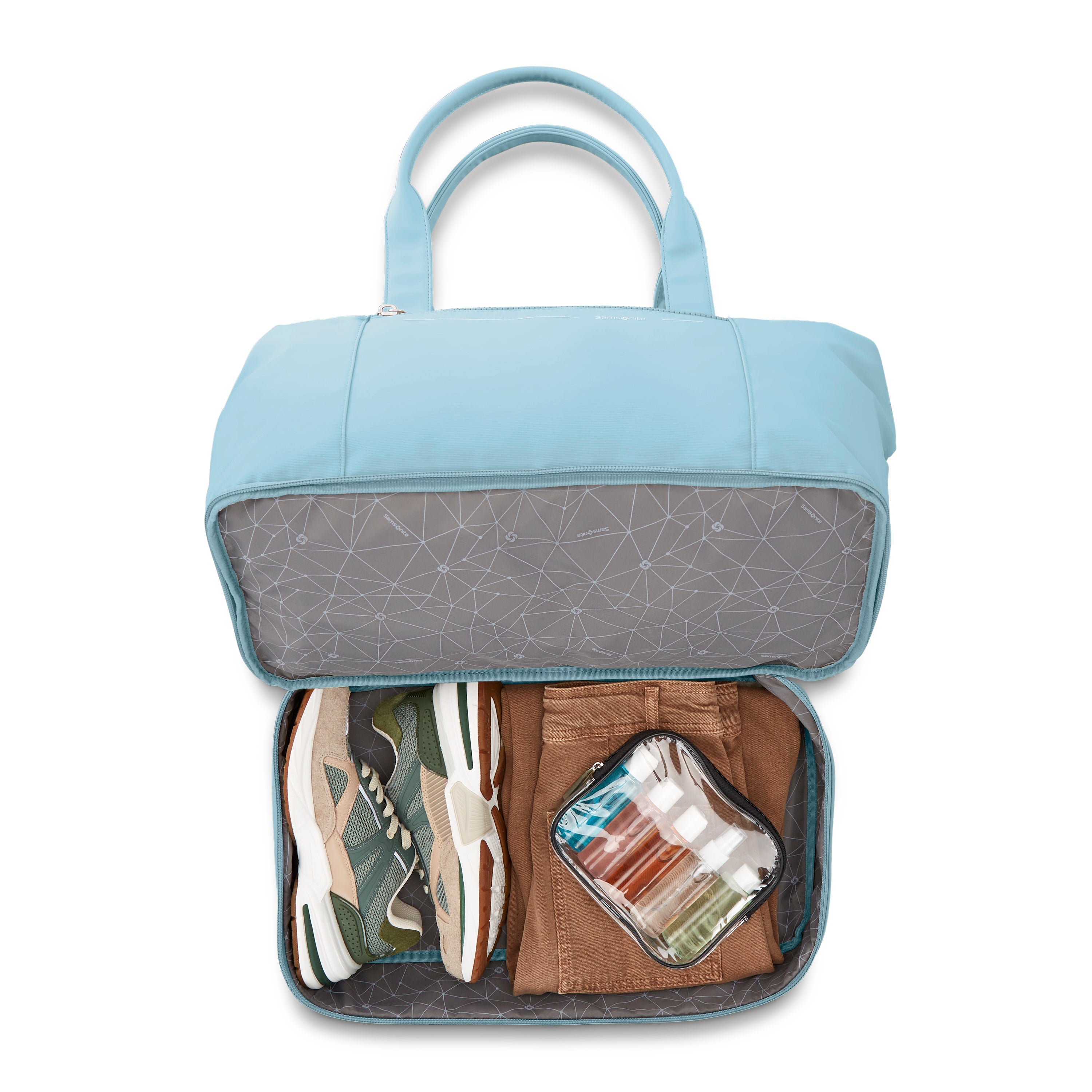 Samsonite Companion Weekender Bag 15.6 Inch - Durable Carry-On Luggage for Travel, Gym & Weekend Getaways