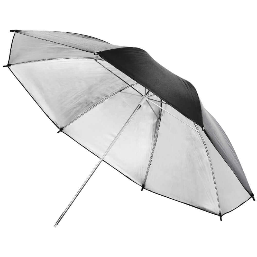 10 Pack 40 Inch Black/Silver Photography Umbrella for Studio Lighting - Perfect for Portrait, Product, and Fashion Photography