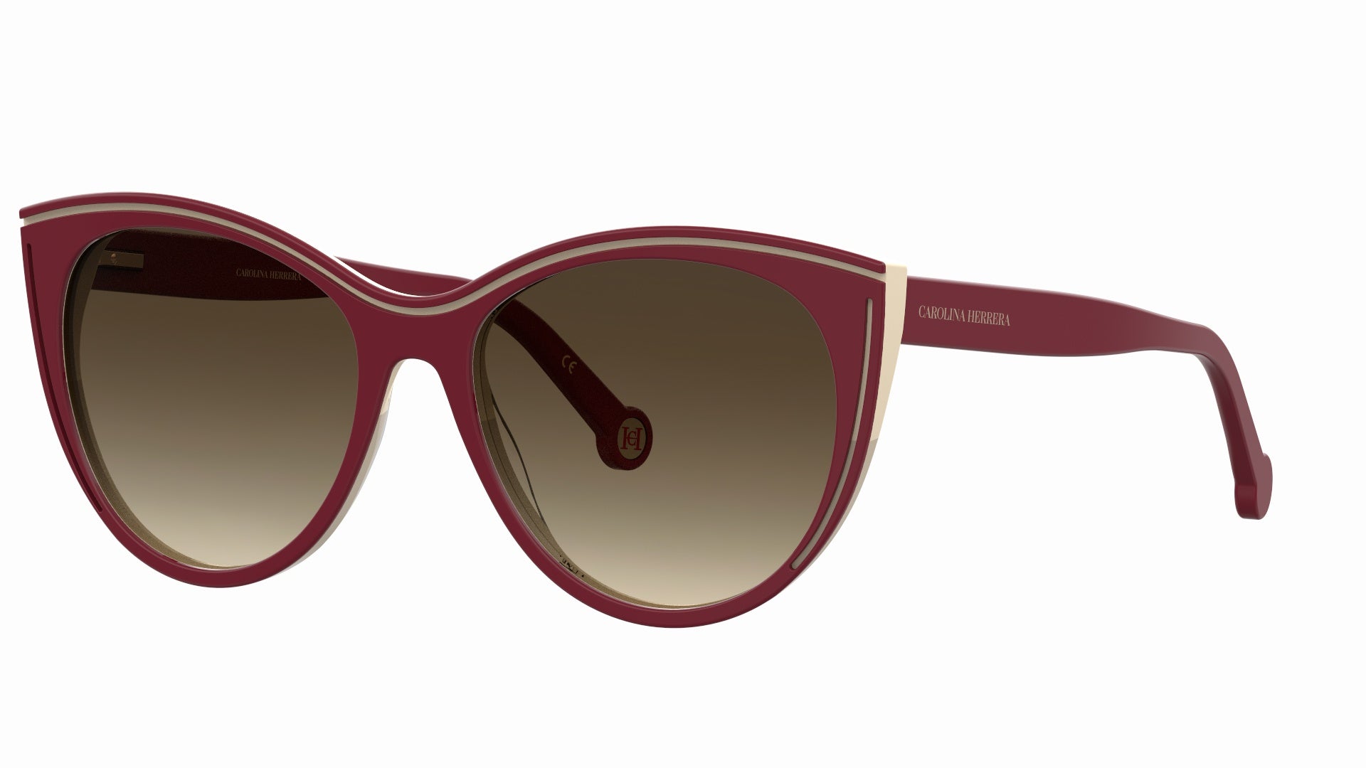 Carolina Herrera HER 0142/S Women's Designer Sunglasses - UV Protection & Polarized Lenses for Fashion, Beach & Outdoor Activities