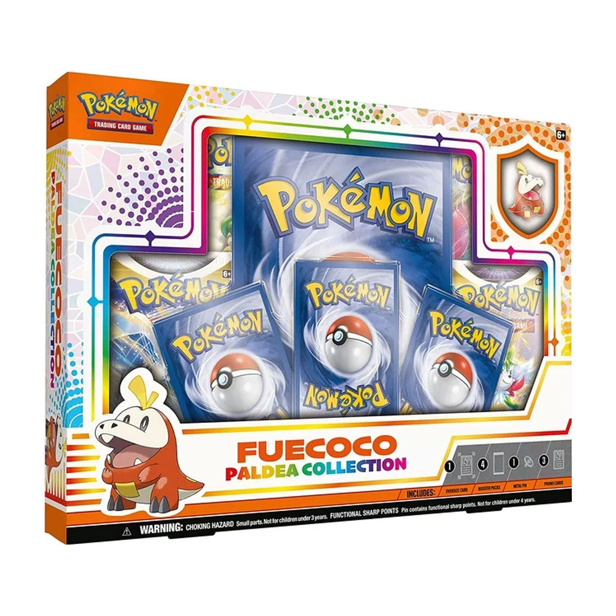 Pokémon Paldea Collection Box - Exclusive Trading Cards & Collectibles for Pokémon Fans | Perfect for Gifts, Battles & Display