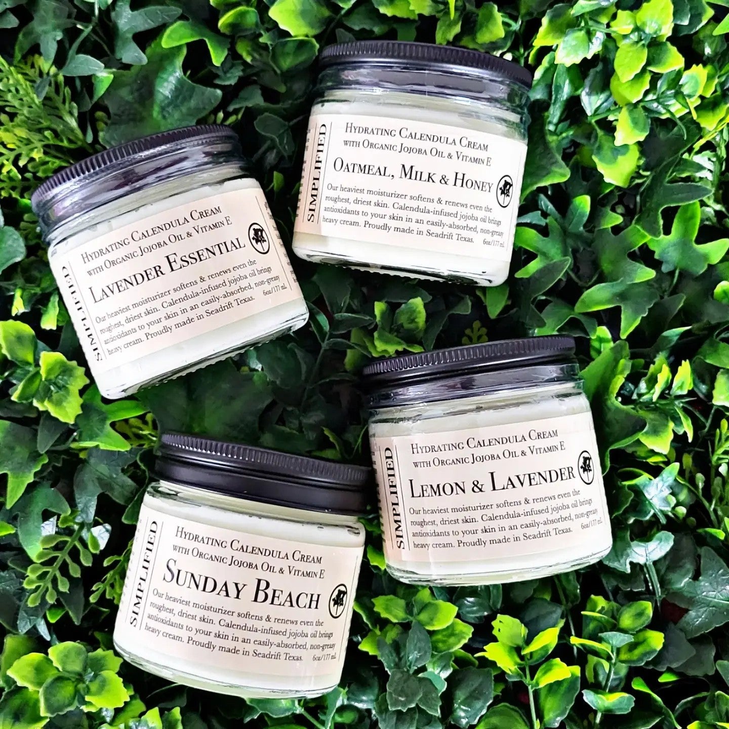 Organic Lavender Essential Oil & Calendula Cream - Soothing Skin Moisturizer for Dryness, Irritation & Relaxation | Perfect for Aromatherapy, Massage & Nighttime Skincare