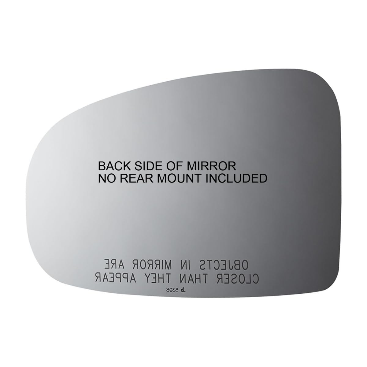 10-15 Toyota Prius Right Passenger Side Convex Mirror Glass Lens with Adhesive - Replacement for Enhanced Safety and Blind Spot Visibility - Perfect for Parking, Lane Changes & Safe Driving