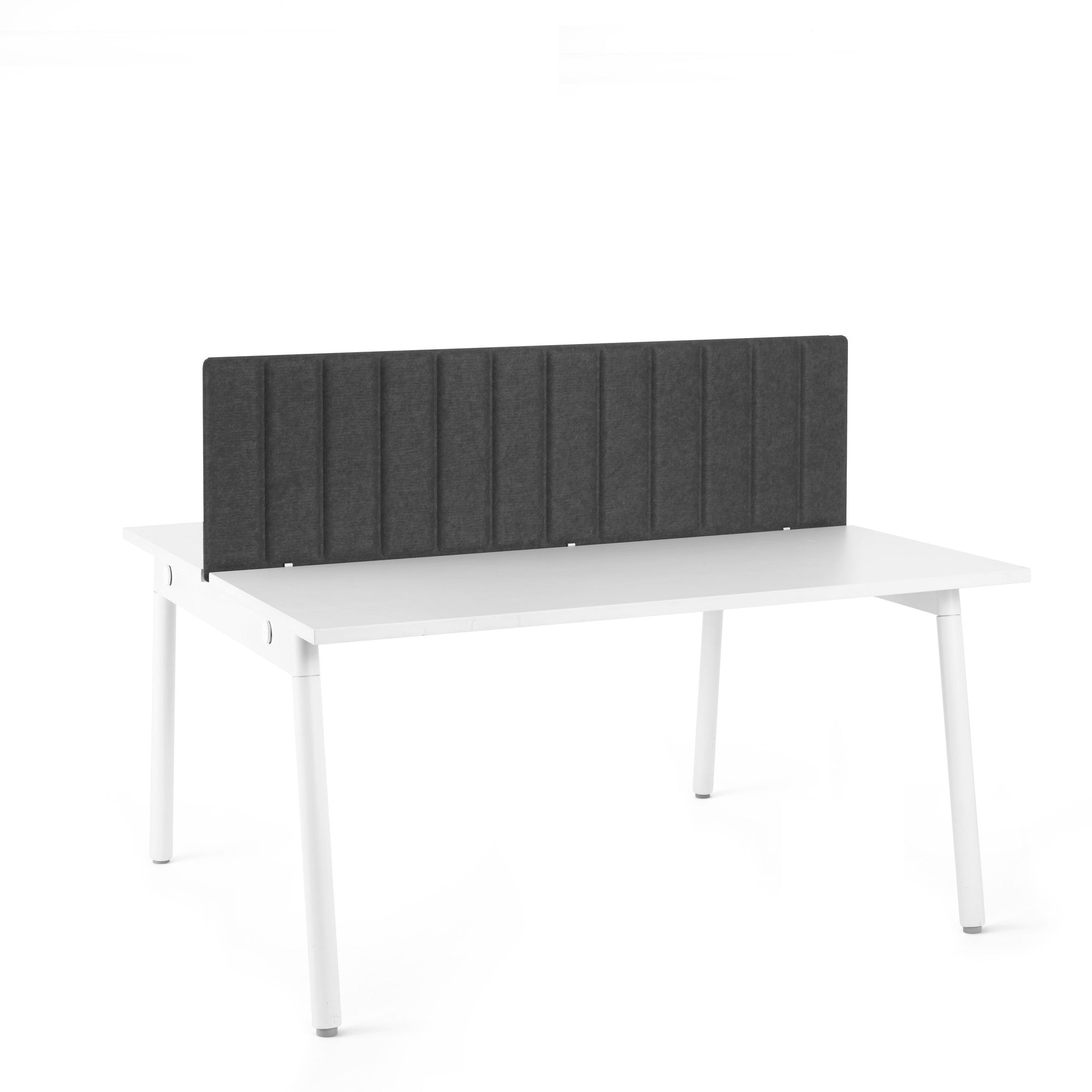 Pinnable Molded Privacy Panel for Office & Home - Face to Face Workspace Divider for Enhanced Focus & Productivity