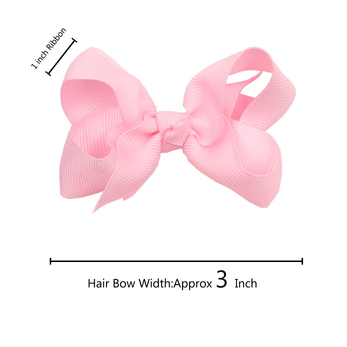 40pcs Girls Hair Bows Clips Set - Colorful Pigtail Cheer Alligator Hair Clips for Baby Toddlers & Kids | Perfect for School, Parties, and Daily Styling