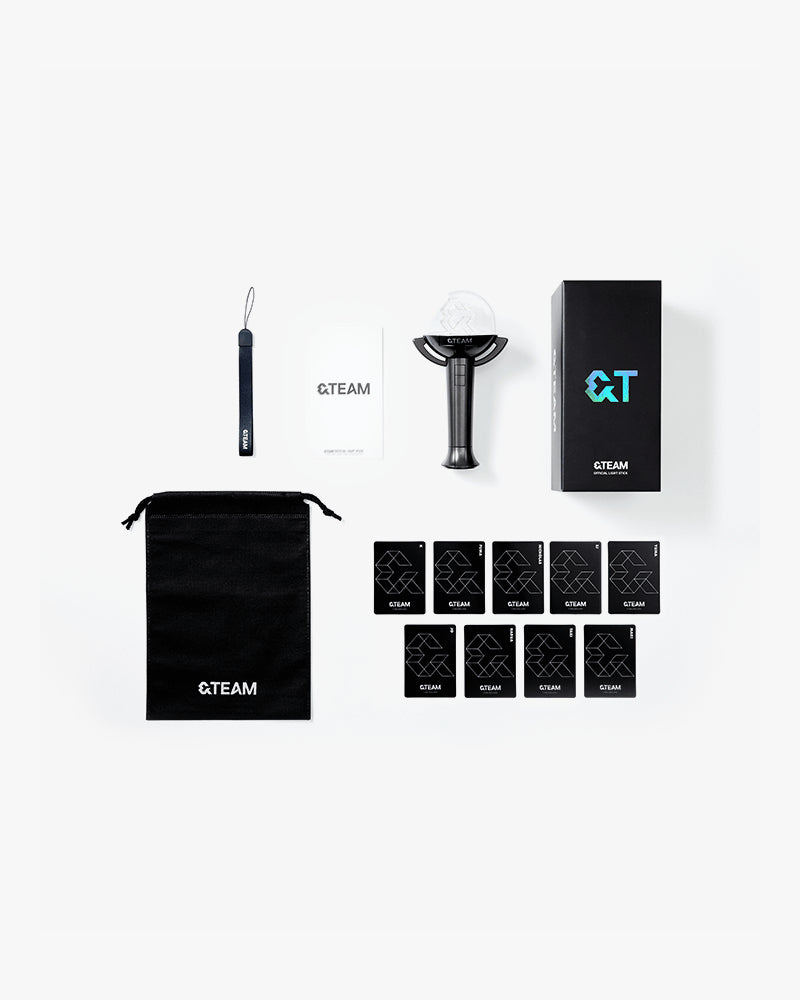 Official &TEAM Light Stick - K-Pop Concert Accessory for Fans, Perfect for Concerts, Fan Meetings, and Dance Performances