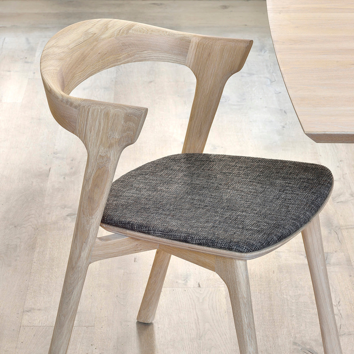 Bok Fabric Dining Chair - Modern Upholstered Seat for Kitchen, Dining Room & Office - Comfortable & Stylish Home Furniture