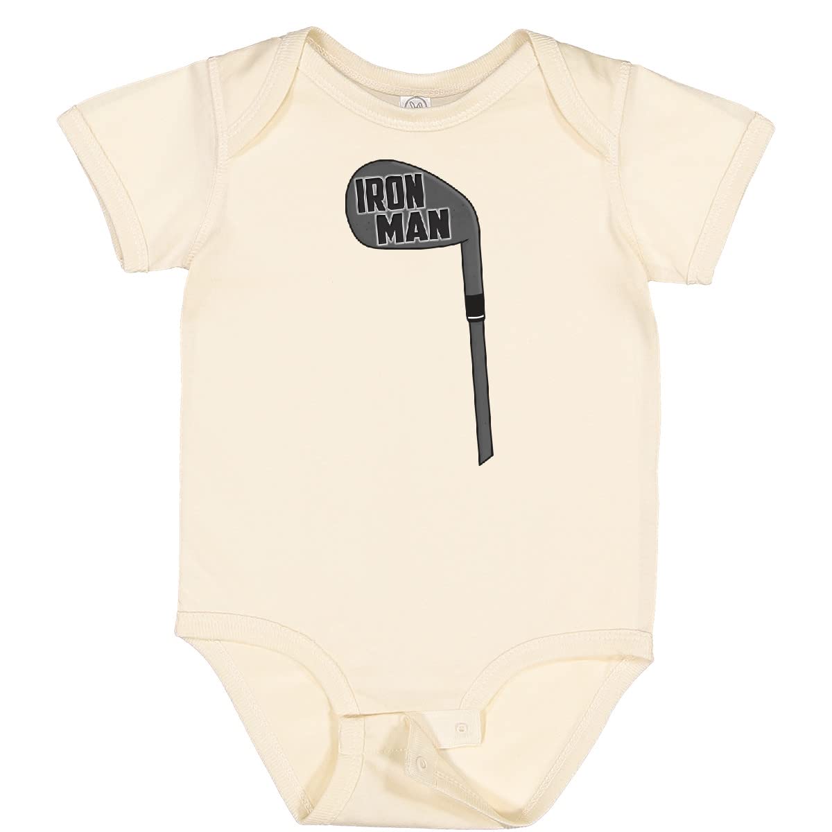 Inktastic Iron Man Baby Bodysuit - Marvel Superhero Onesie for Infants & Toddlers - Soft Cotton Cute Outfit for Boys & Girls - Perfect for Playtime, Parties & Photo Shoots