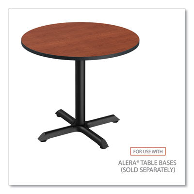 Alera® Reversible Round Laminate Table Top - 35.5