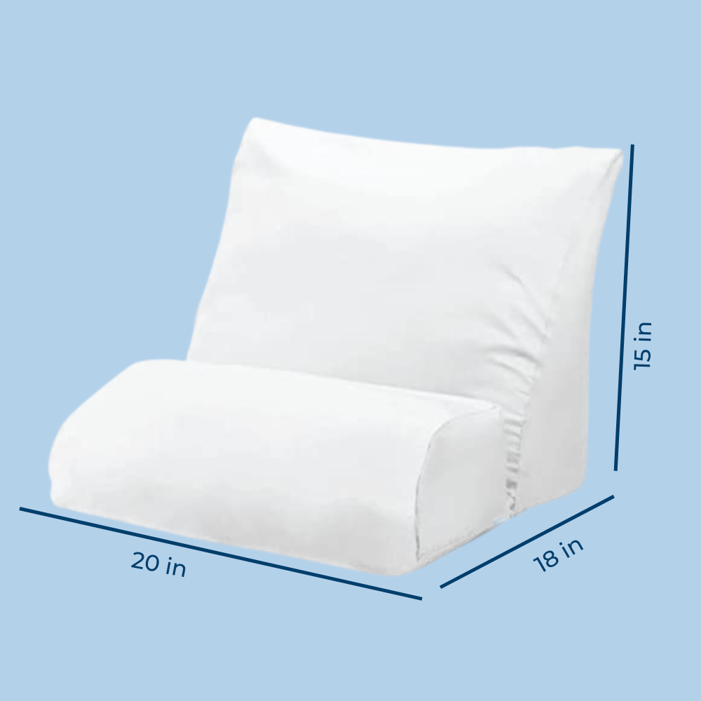 AdjustAPedic Memory Foam Pillow for Neck Pain Relief - Orthopedic Contour Support for Side, Back & Stomach Sleepers - Perfect for Home, Office & Travel Use