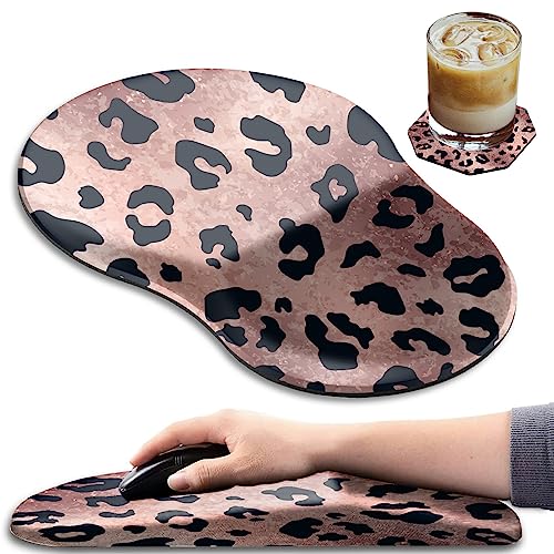 Pink Glitter Leopard