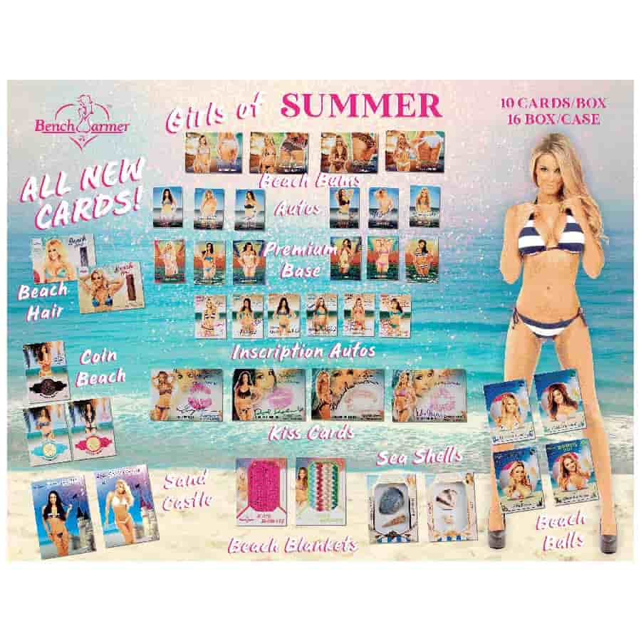 2025 Bench Warmers Girls of Summer 4 Box Break #6 Random Letter - Collectible Trading Cards for Kids & Adults - Perfect for Sports Fans, Gifts, and Trading Card Games