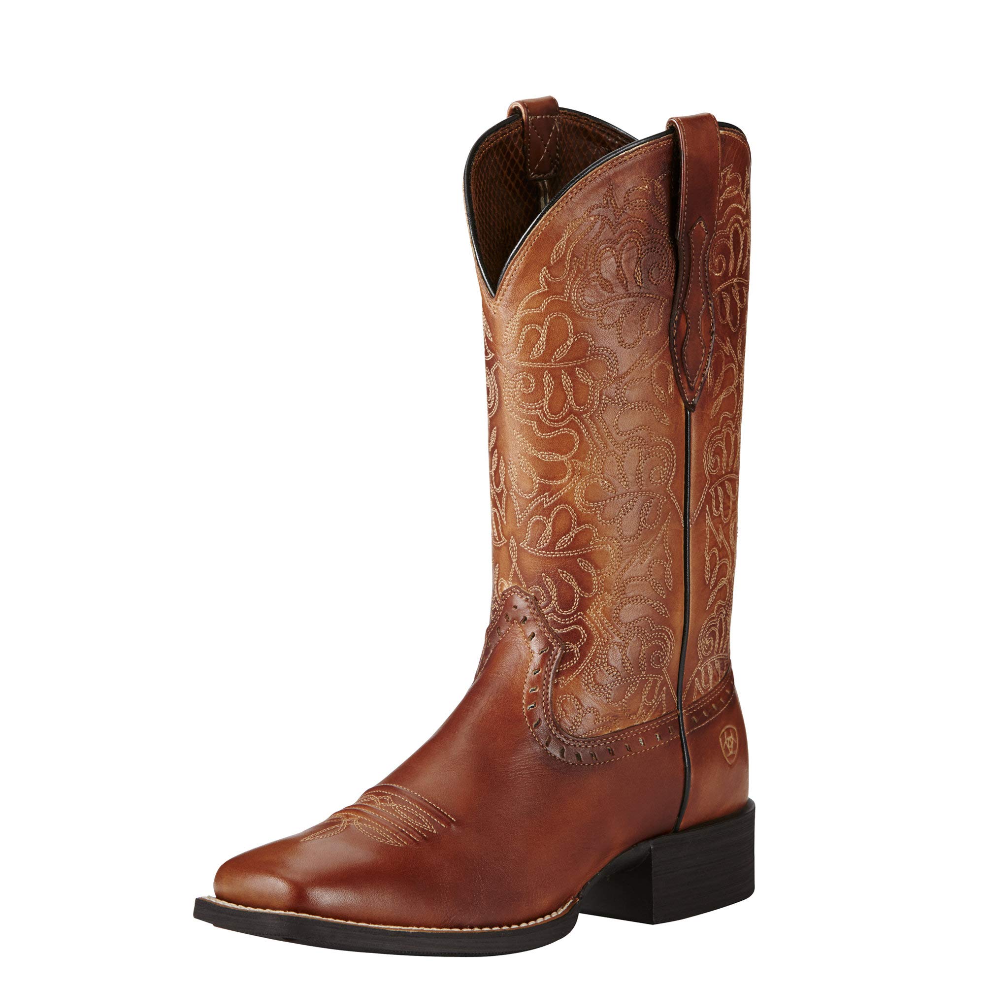 Ariat Women's Round Up Remuda Western Boot - Comfortable Cowgirl Boots for Riding, Work & Country Fashion | Durable Leather & Cushioned Footbed