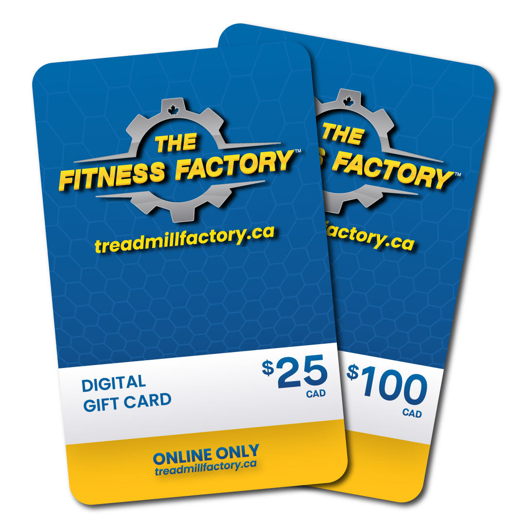 Treadmill Factory Gift Card - Perfect for Fitness Enthusiasts, Gym Lovers & Home Workouts - Ideal for Birthdays, Holidays & Special Occasions