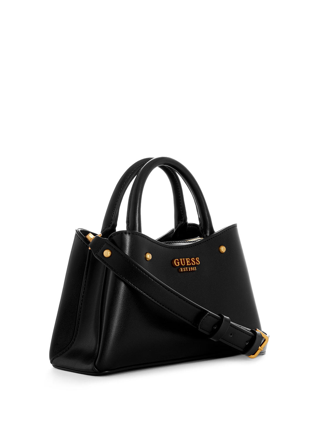 Black Sarita Mini Satchel Bag - Women's Crossbody Purse for Everyday Use, Work & Travel | Stylish & Compact Handbag
