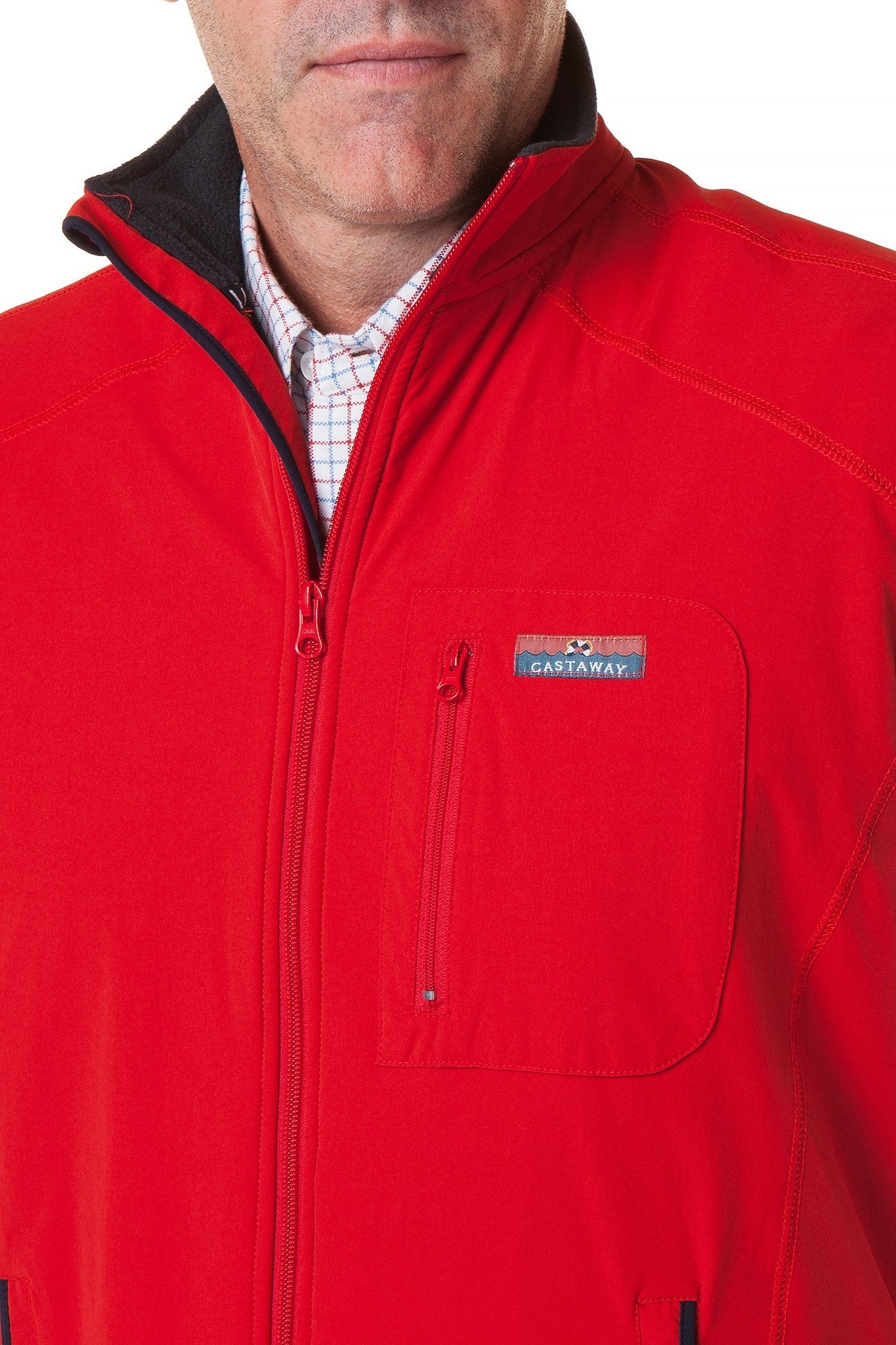 Tidal Wind Vest for Men & Women - Lightweight Cardinal Red Running Jacket for Outdoor Sports & Hiking