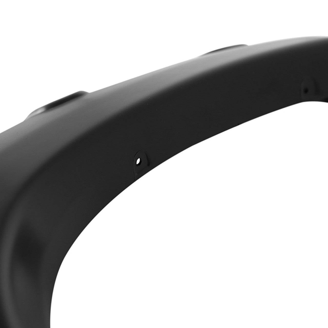 2007-2013 GMC Sierra 1500 Matte Black Polypropylene Fender Flares Set of 4 - Durable Off-Road Protection for Trucks & SUVs - Perfect for Mud, Rocks & Rough Terrain