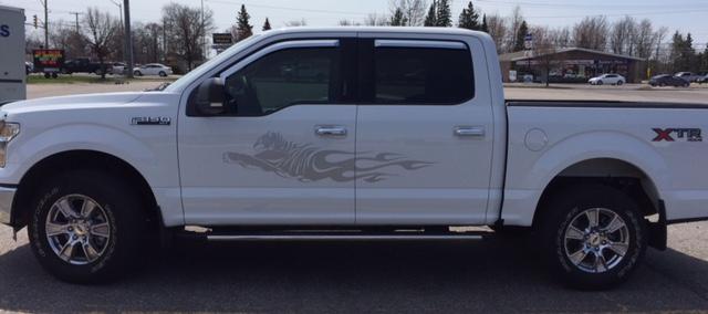 Tiger Flames Vinyl Car Decals - Premium Automotive Stickers for Cars & Trucks - Perfect for Customizing Vehicle Exteriors & Personalizing Your Ride