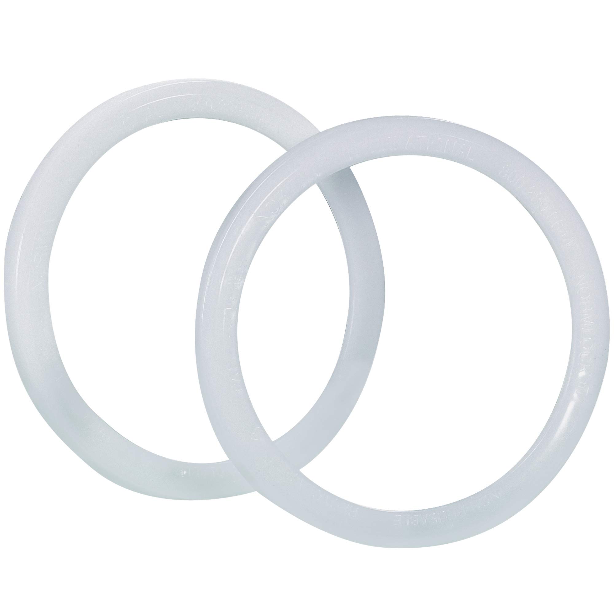 Choice Shipping Supplies White Locking Ring for Gallon Paint Can - 100 Pack/Case - Secure Paint Storage & Transport for DIY, Home Improvement & Professional Use