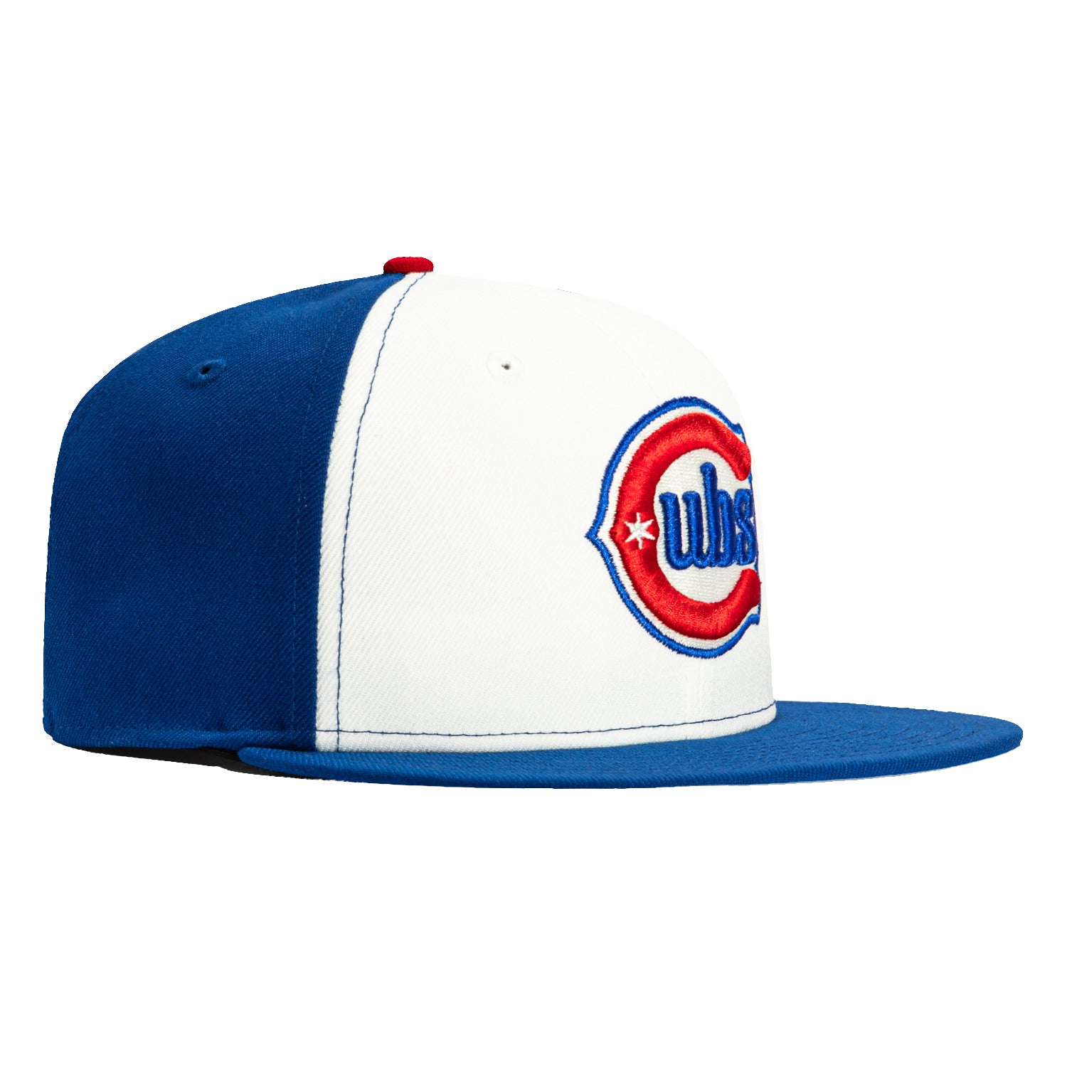 New Era 59Fifty Authentic Chicago Cubs Baseball Cap - Royal Blue & White Alternate Rail Hat for Men | Official MLB Licensed Snapback | Perfect for Baseball Games, Sports Fan Gifts & Streetwear Fashion