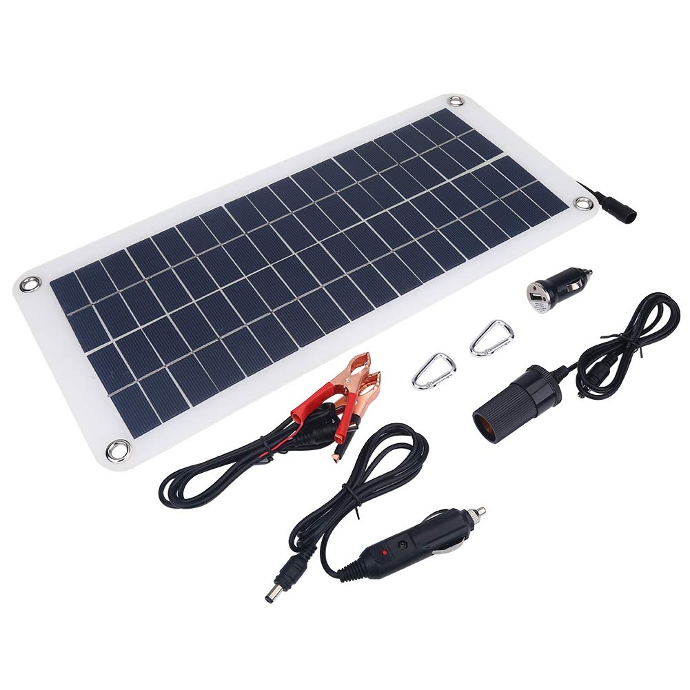 10.5W 18V Portable Solar Panel Charger - Waterproof Outdoor Solar Charger for Phones, Cars, Boats & Camping | Perfect for Emergency Power, RV Trips & Off-Grid Adventures