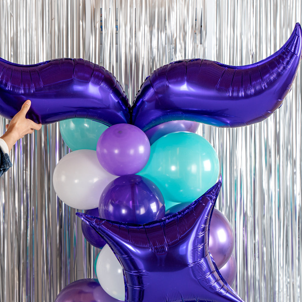 Balloonify Sparkle Mermaid Balloon Arch Garland Kit - 89 Pieces Birthday Party Decorations | Perfect for Baby Showers, Birthday Parties & Mermaid Themed Events