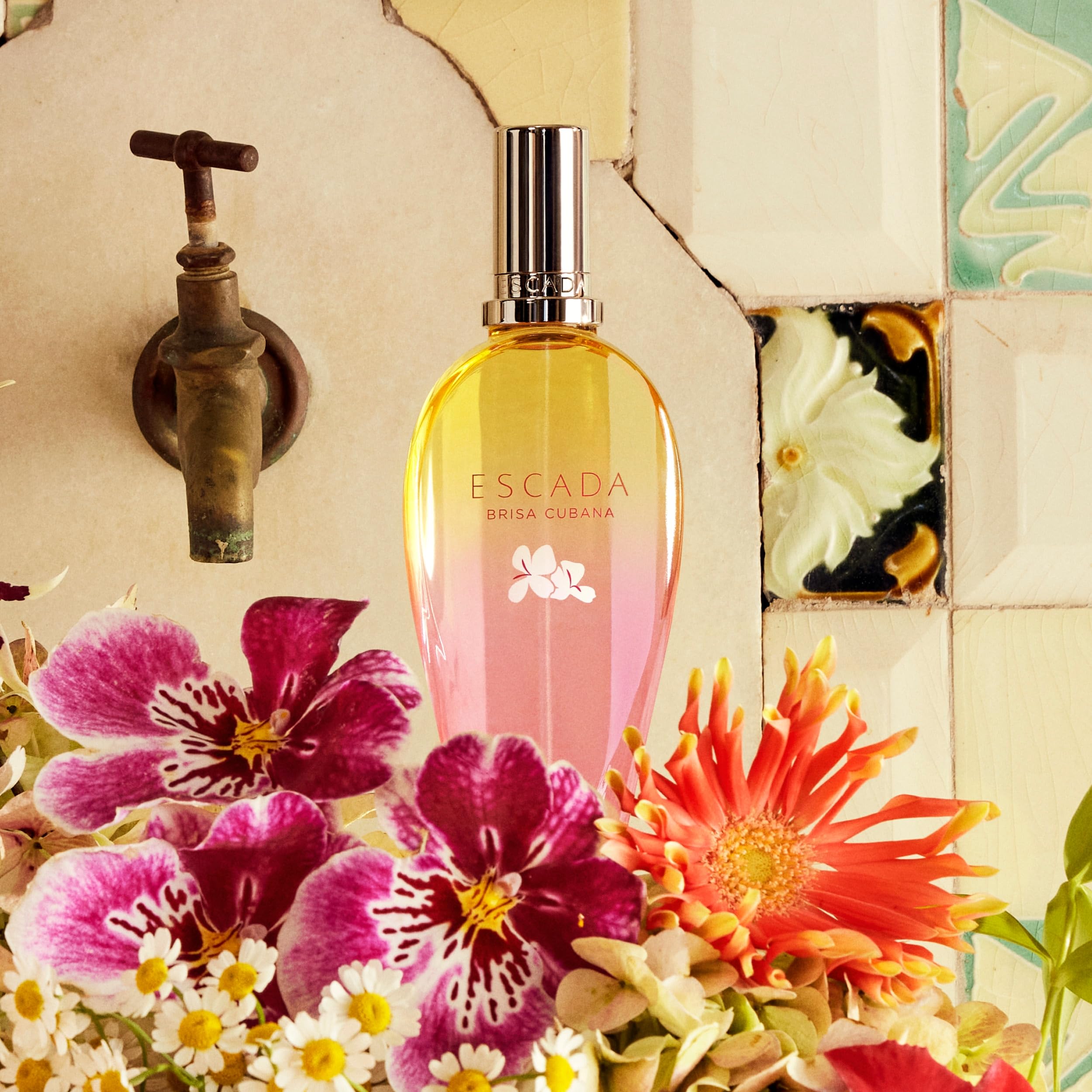 Escada Brisa Cubana Eau de Toilette for Women - Citrus Floral Perfume with Lime, Mint & Mariposa Notes - Long Lasting Fragrance - Perfect for Daytime Wear, Summer Evenings & Special Occasions